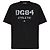 T-shirt Dolce & Gabbana DG84 Athletic Logo Preta de Algodão