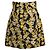 Dolce & Gabbana Floral-Jacquard Mini Skirt in Multicolor Polyester - view 3