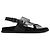 Sandali Dolce & Gabbana in pelle nera