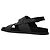 Sandali Dolce & Gabbana in pelle nera - vista 4