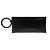 Clutch Tom Ford Aura in pelle nera effetto coccodrillo