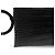 Clutch Tom Ford Aura in pelle nera effetto coccodrillo - vista 5