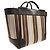 Dolce & Gabbana Bolsa de jacquard com padrão listrado - vista 3