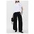 Chinelos Loewe Edge em couro preto - vista 2