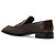 Mocasines Loewe Edge de piel marrón - vista 4