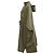 Abrigo capa militar largo con capucha Christian Dior en algodón verde oliva - vista 2