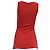 Top sin mangas con cuello redondo Reformation en Lyocell rojo - vista 4