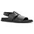 Sandali in pelle nera da uomo Dolce & Gabbana - vista 3