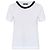 Dolce & Gabbana T-Shirt mit Spitzeneinsatz am Ausschnitt