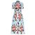 Dolce & Gabbana Baumwollkleid mit Blumenmotiv