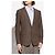 Blazer Dolce & Gabbana marrone in cotone con spacco singolo - vista 2