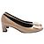 Roger Vivier Trompette Pumps aus beigem Lackleder