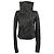 Giacca Biker Naska Rick Owens in pelle nera