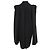 Sweater Tec Rick Owens em cashmere preto - vista 3
