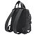 Sac à dos Prada à double poignée en nylon noir - vue 3