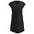 The Row Midi-Kleid mit Rundhalsausschnitt in Black