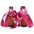 Autre Marque Sandali bassi con lacci Saint Laurent in raso rosa - vista 3