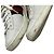 Baskets basses Gucci en cuir blanc - vue 14