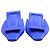 Mules basse Sabot Marni in raso blu - vista 2