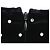 Self portrait Self-Portrait V-Ausschnitt Jumpsuit aus schwarzem Polyester - Ansicht 8