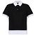 Polo Dolce & Gabbana con logo nera in cotone