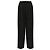 Pantalones negros de raya diplomática Dolce & Gabbana con cinturón