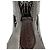 Alaïa Cage Wave Stiletto aus silbernem Leder - Ansicht 12