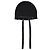 Timeless Chanel CC Beanie mit Schleifendetail aus schwarzem Kaschmir - Ansicht 2