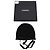 Timeless Chanel CC Beanie mit Schleifendetail aus schwarzem Kaschmir - Ansicht 5