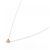 Autre Marque K10 Pink Gold Diamond Halskette - Ansicht 2