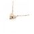 Autre Marque K10 Pink Gold Diamond Halskette - Ansicht 4