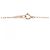 Autre Marque K10 Pink Gold Diamond Halskette - Ansicht 5