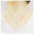 Autre Marque K10 Pink Gold Diamond Halskette - Ansicht 6