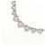 Autre Marque Platin-Diamant-Halskette Pt900 - Ansicht 4