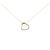 Autre Marque Collana Cuore con Diamanti Au750