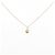 Autre Marque K10 Gelbgold Diamantenhalskette