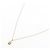 Autre Marque K10 Gelbgold Diamantenhalskette - Ansicht 2