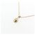 Autre Marque K10 Gelbgold Diamantenhalskette - Ansicht 4