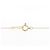 Autre Marque K10 Gelbgold Diamantenhalskette - Ansicht 5