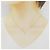 Autre Marque K10 Gelbgold Diamantenhalskette - Ansicht 6