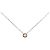 Autre Marque Collar de oro rosa K10 y diamantes
