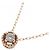 Autre Marque Collar de oro rosa K10 y diamantes - vista 3