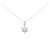 Autre Marque Collana in oro bianco Au750 e diamanti