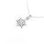 Autre Marque Collana in oro bianco Au750 e diamanti - vista 4