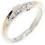 Autre Marque Anello con diamanti Au750/PT900