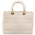 Christian Dior Canage Hand Bag Leather White Gold - vista 2