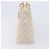 Christian Dior Canage Hand Bag Leather White Gold - vista 3