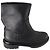 Sergio Rossi Lederstiefelet Schwarz