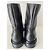 Sergio Rossi Lederstiefelet Schwarz - Ansicht 9