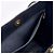 Borsa Tote Chanel in pelle caviar blu navy - vista 18